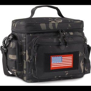 Lunch Box, Tactical Lunch Bag Webbing Leakproof Insulated Large Lunch Cooler